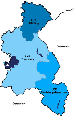 Amtsbezirk Staatliches Bauamt Traunstein